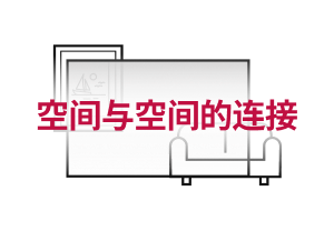 Frames showing harmony with interiors, openness, and spatial continuity